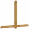 Ekena Millwork Eugene Rough Sawn Timber Gable Bracket, Western Red Cedar, 84"W x 56"H x 4"D x 4"F, 16/12 Pitch GBW084X56X0404EUG00RWR - alternate 5